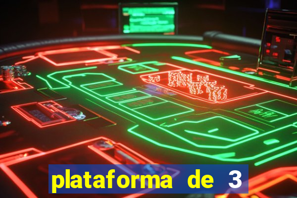 plataforma de 3 reais pg